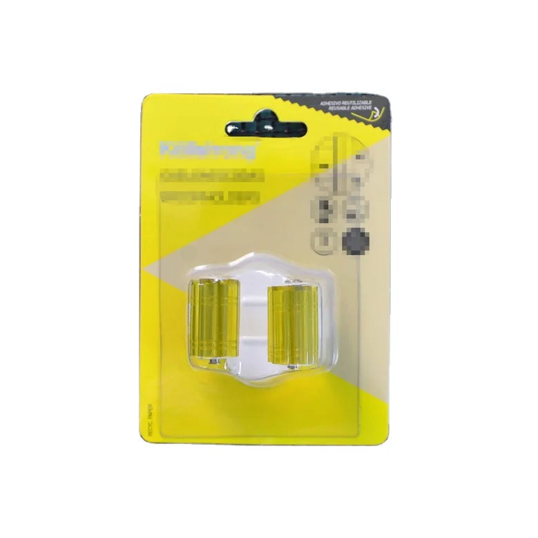 Super Anti-Slip PET Acrylic Adhesive Pressure Sensitive Single Sided Sustainable Mop and Broom Holder for Closet