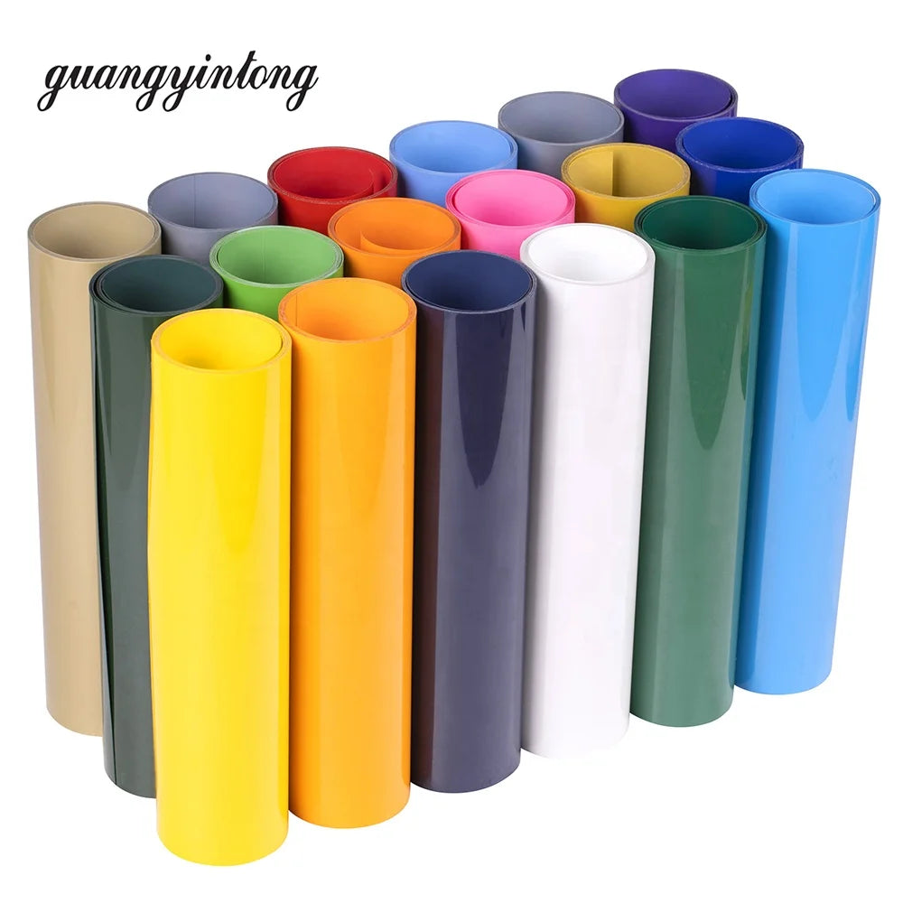 Guangyintong PVC Glossy With Sticky Heat Transfer Vinyl Heat Transfer Vinyl on Hats With Iron Htv Vinyl Transfers