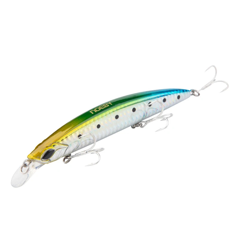 NOEBY Jerkbait Fishing Lure 130mm Floating Minnow Fake Fish Lure