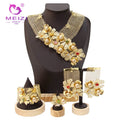 MEIZI JEWELRY Fine 18k Gold Bridal Jewelry Sets Fashion Trend in Dubai for Women's Party and Wedding Jewelry Sets