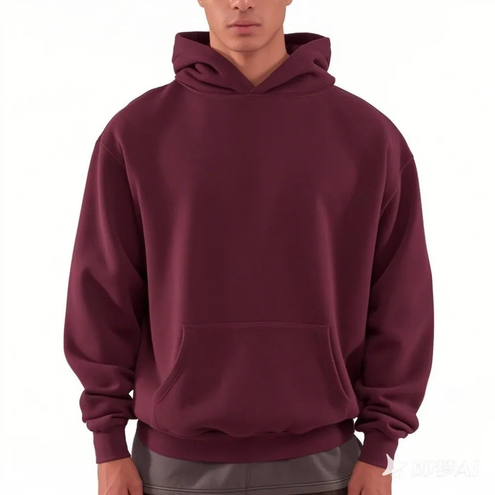Unisex Pullover Sweatshirt DTG Puff Heavy Hooded 100% Cotton Custom Logo French Terry Blank Hoodies Cartoon for Men Women
