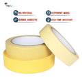 2- Recyclable High Temperature Resistant No-Residual Automotive Spray Paint Crepe Paper Masking Self Adhesive Tape