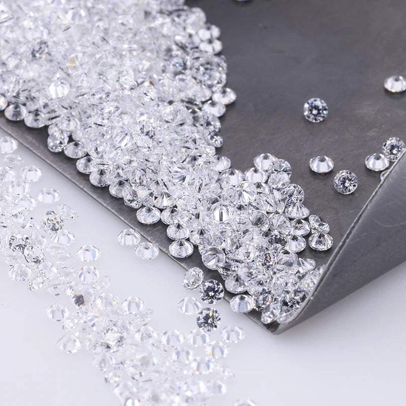 Starsgem 0.1ct Melee Lab Diamond Calibrated Size Round 3.2mm to 3.6mm DEF VS Loose Diamond 0.1 Carat Lab Grown Diamond