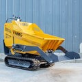 Agricultural Hydraulic Mini Dumper 500kg Hydraulic Small Manual Tracked Dumper Multifunctional Self Loading Dump Truck
