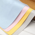 Hot Sale OEM Custom 15x18cm Premium Eyeglass Cloth High Quality Suede Soft Durable Lens Wipes for Eyewear Shop Bulk Supplies