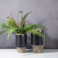 Merlin Living Luxury Metal Glazed Ceramic Vase Hotel Decoration Flower Vase for Home Decor Chaozhou Ceramic Vase Factory OEM