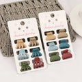2023 6pcs Set Hair Clips Small Claw Clips for Thin Hair  Non-slip Short Hair Accessories for Women