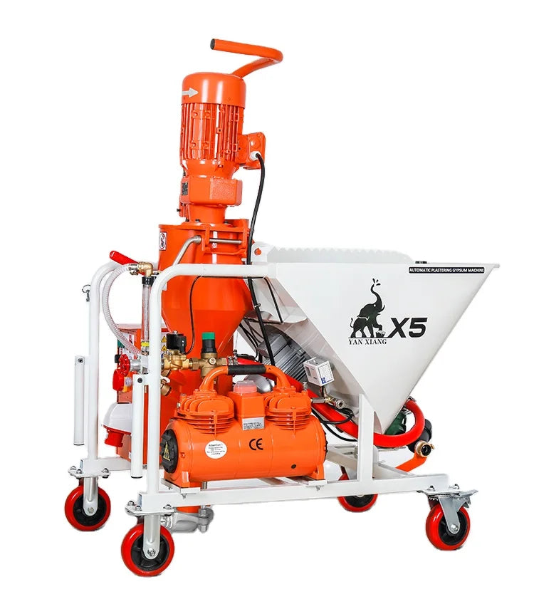 X5 Automatic Exterior Wall Plaster Machine/wall Plastering Machine