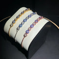 Light Luxury Micro-inlaid Zircon Devil's Eye Round Zircon Bracelet Evil Eye Versatile Jewelry