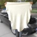 Genuine Sheepskin Material Natural Chamois Leather Car Cleaning Cloth Drying  Towel Sheepskin Leather Chamois Cloth