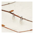 Free Design Summer 925 Silver Hoop Earrings for Girls