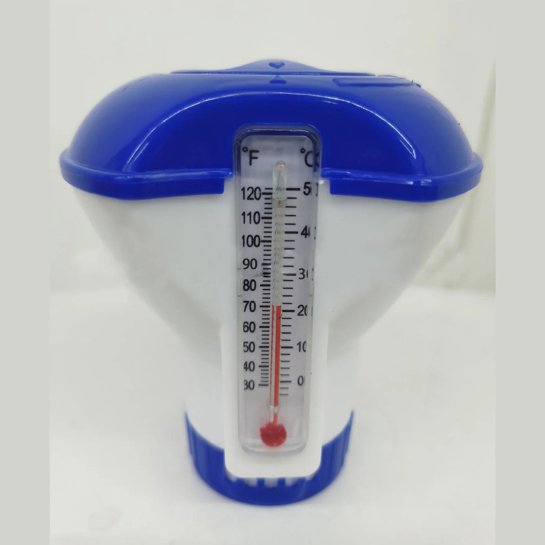 RTS Swimming Pool Chemical Cleaning Accessories Piscina Alberca Tablet Floater Chlorine Tablet Dispenser With Thermometer