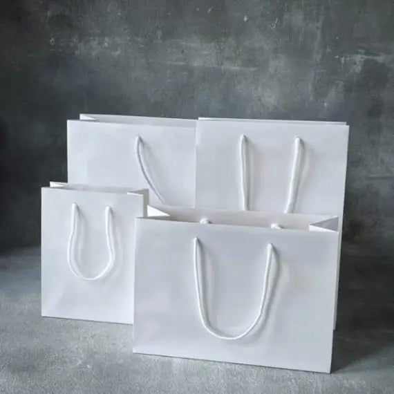 Custom Design Good Quality Art Paper Bags and Box for Clothing Jewelry Packaging With Own logo
