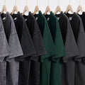 Wholesale Embroidered Blank Plain Unisex T-Shirts Custom Embroidery Print Logo Streetwear Black T Shirt for Women Men