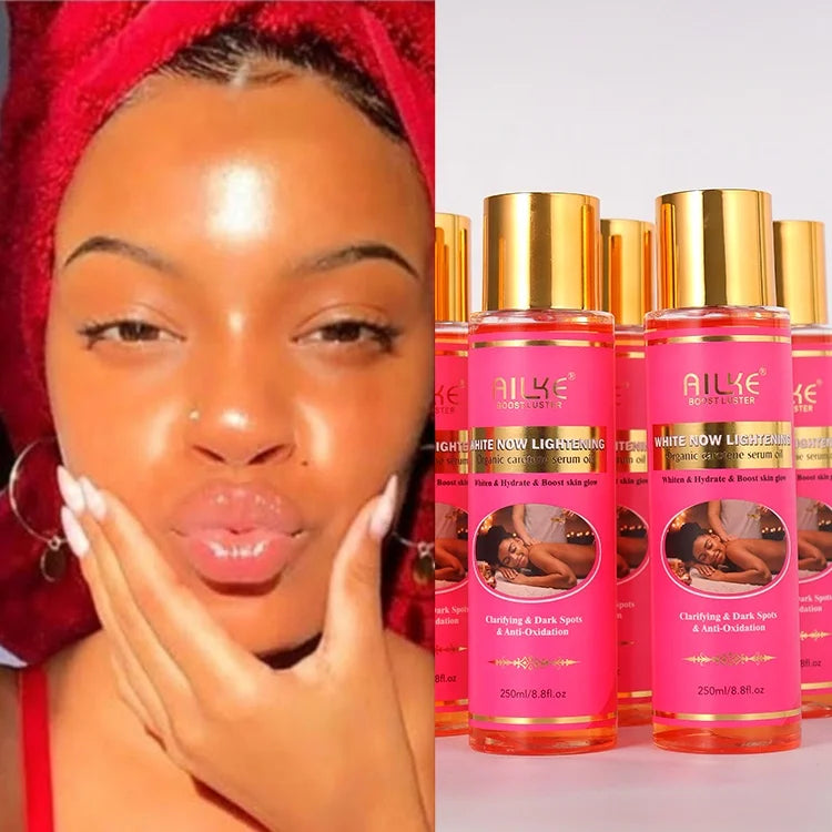 Hot Sale Whitening Oil Body Care Pink Carrot Vegan Moisturizing Exfoliating Strong Brightening Body Oils for Women