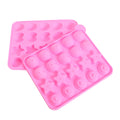 USSE Cupcake Baking Mold Cake Stick Mold Tray Lolly Party Cavity Silicone 20 Pink Moulds Custom OEM & ODM
