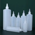 Low MOQ 3oz 90ml HDPE Plastic Glue Bottle Empty Squeeze Container with Twist Cap