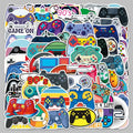 100PCS 90S Retro Game Cartoon Console Fashional Gamepad Sticker