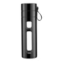 New Design Double Wall Tea Water Separation Glass Bottle With Stainless Steel Filter Tea Maker Portable Custom Logo