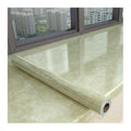 Peel and Stick Golssy Yellow Marble Self Adhesive Stickers Kitchen Cabinets Waterproof and Oil-Proof Kitchen Wallpaper Sticker