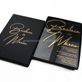 New Design Carte Dinvitation clear Acrylic Wedding Invitation with Box