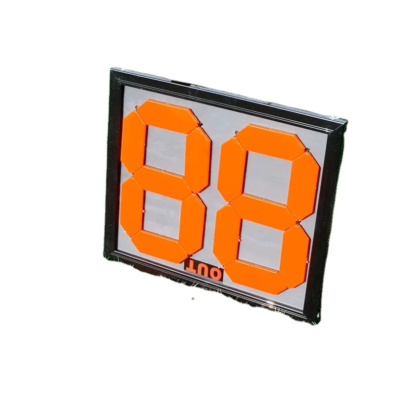 Wholesale High Quality Plastic Soccer Substitution Board OEM Accepted Manual Player Change Training Outdoor Use Equipment