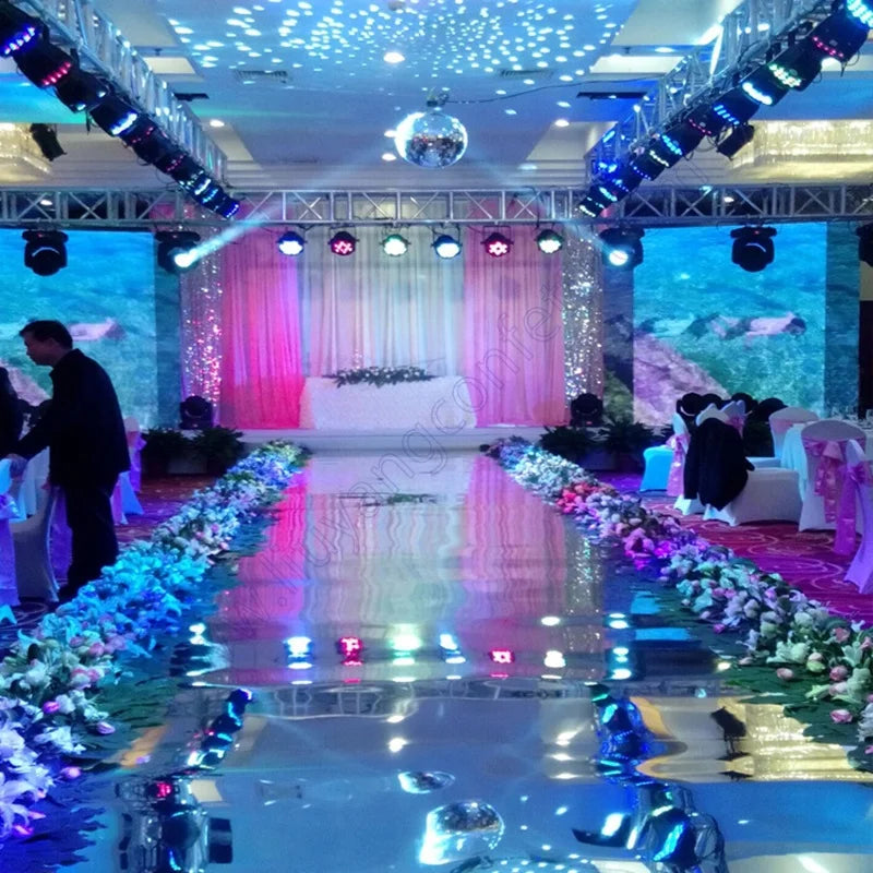 100cm*10m 0.12mm Thickness Pet Dress Banquet Thick Rugs T Stage Runner Party Backdrop Decoration Wedding Mirror Carpet