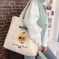 Customised Canvas Tote Bag Students Oversized Cotton Supermarket Shopping Gifts Travel Outdoor Adventures Promotions
