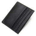 Wholesale Custom Logo Leather Cardholder Luxury Credit Business Card Holder RFID Blocking Card Wallet with Card Slots