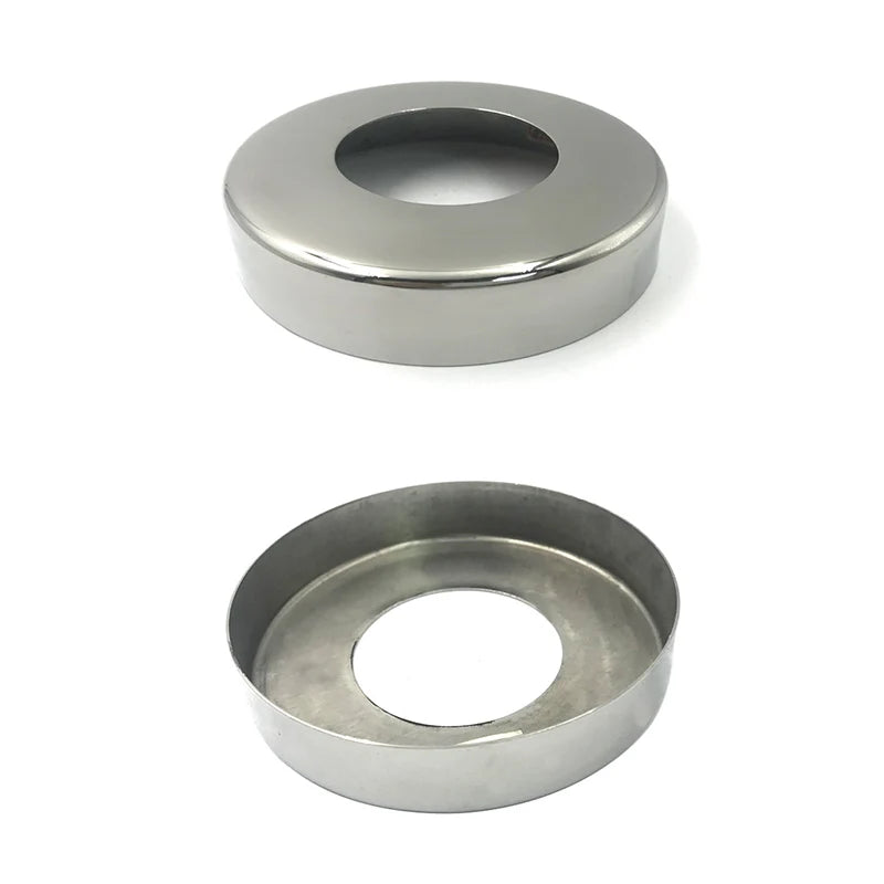 Round Tube Handrail Stainless Steel Tube Decoration Cover for Handrail Stairs Accessories Balustrades Fittings
