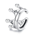 Wholesale Fashion 925 Sterling Silver Crown Ear Cuffs Starbursts Zircon Ear Clips for Women Original Design Fine Jewelry SCE1530
