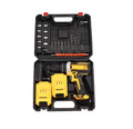 Factory Sales 20V Cordless Electric Drill Set Multifunctional Home Repair Tools Kit Power Tool Lithium Battery Plastic Material