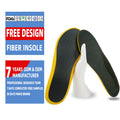Orthotic Arch Supports Carbon Plate Fiber Running Insoles for Basketball-Shock Absorption Comfort Jump Higher MOQ 100 Pairs