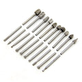 Electric Grinding Accessories Alloy Steel High Speed Steel Grinding Head Woodworking File Milling Cutter 20pcs