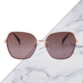 Wholesale Women's Polarized TAC Lenses Alloy Frame Sunglasses Fashion Driving Vintage Decorative Eyewear