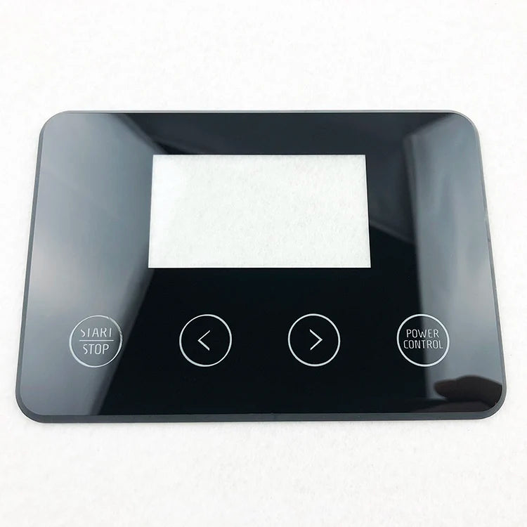 Hot sale Silk Screen Printing Tempered Glass for industrial control system