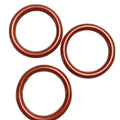 Ptfe Coated Silicone O-ring High Temperature and Wear-resistant Sealing Ring