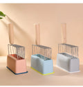 Stainless Steel Cat Litter Scoop Set Long Handle Sifter for Easy Clump Removal Odor-Free & Easy Clean