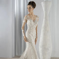 Luxury Wholesale Elegant Mermaid Wedding Dresses for Women Lace Sweep Train Wedding Dresses 2023