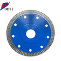 DEYI OEM 105mm Diamond Turbo Tile Cutting Saw Blade Power Tools for Hot Pressed Saw Blade Cutting Machine