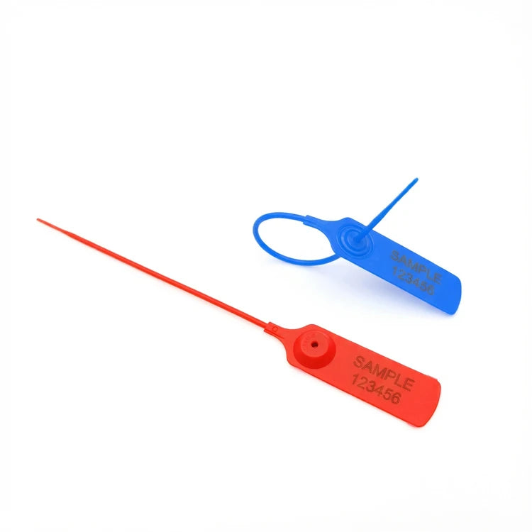 Serial Numbered 200mm Self Locking Waterproof Airline Plastic Seal