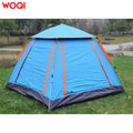 Woqi Factory Price Light Folding Tents 4 Person Family Outdoor Camping Tent for Camping