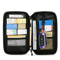 Custom Polyester Zipper Card Holder Travel Organizer and Storage for Passport Wallet Tickets and Essential Documents MegaBDM