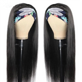 Cheap Raw Vietnamese Hair Glueless Headband Wigs Straight None Lace Wigs 100% Glueless Natural Human Hair Wig for Black Women