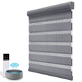 Day and Night Alexa Smart zebra Roller Curtain Blinds Window Shades Motorized Shutter Blackout Electric Curtain Shades