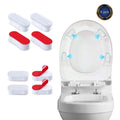 Modern Hotel Use Bidet Toilet Seat Bumper with Strong Adhesive Eco-Friendly White 8PACK MegaBDM