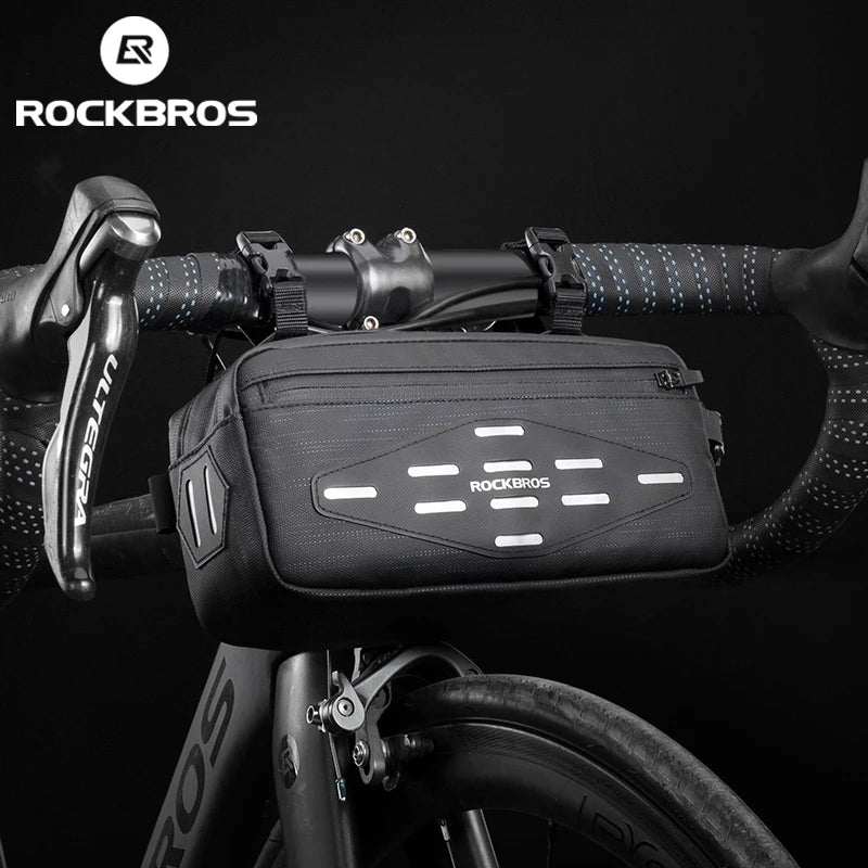 ROCKBROS Bicycle Handlebar Bag Shoulder Bag 2021 Waterproof Bike Accessories Storage Bags