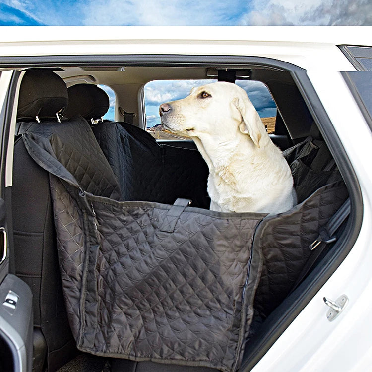 Wholesale Polyester Oxford Cotton Pet Car Seat Travel Dog Cat Pad Soft Waterproof Removable Washable Backseat Cover Animal