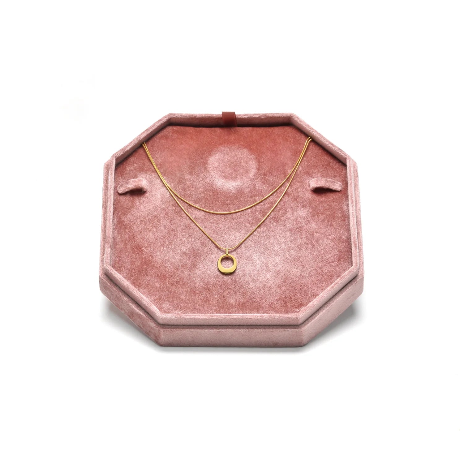 Wholesale Luxury Jewelry Packaging Case Top Quality Necklace Packaging Box Custom Logo Velvet Luxury Jewelry Box