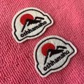 2mm Thickness Felt Embroidery Label for Hatsnatural Color 3D Raised logo Felt Embroidered Patch for Jeans